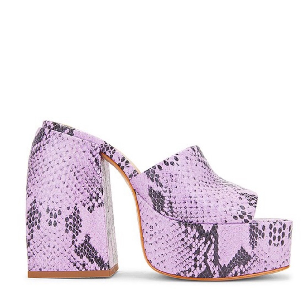 Schuetz Aretha Platform Mule in Sweet Lilac